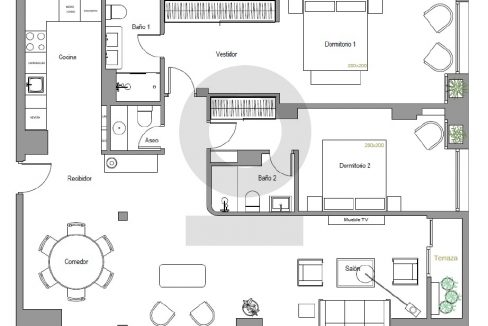 Exclusivo piso reformado de 2 dormitorios en Barrio de Salamanca, Madrid. Diseño moderno, garaje y ubicación privilegiada.