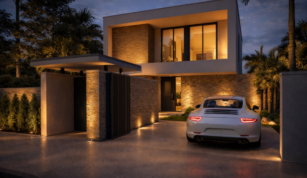 Entrelagos1_Entrance_Evening_View_01_1600px
