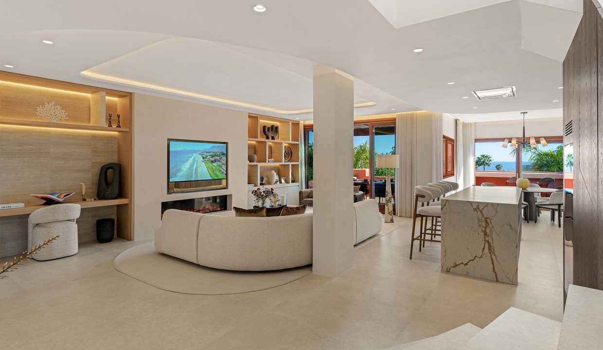 Torre Bermeja 521 Living Kitchen Dining-9