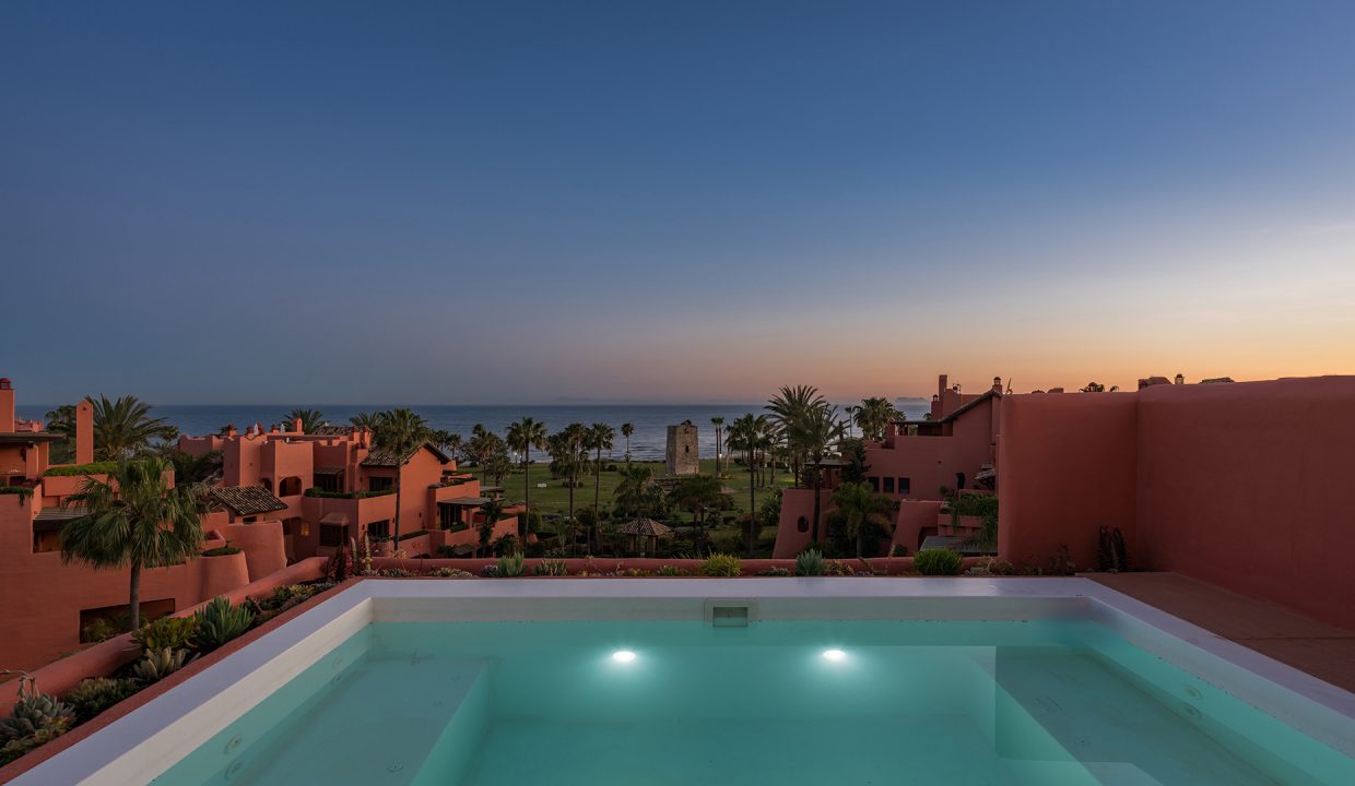 Torre Bermeja 521 Top Terrace Night-2